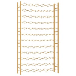 VidaXL 340913 wine rack Metal Gold