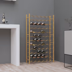 VidaXL 340913 wine rack Metal Gold
