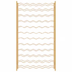 VidaXL 340913 wine rack Metal Gold - Additional view 4