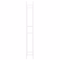 vidaXL Wine Rack for 96 Bottles Iron Wine Storage Cabinet Holder Shelf Indoor - white, 96 - Additional view 4