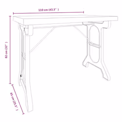 VidaXL 340769 kitchen/dining table - Additional view 6