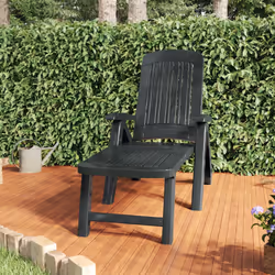 VidaXL 318223 outdoor chair Lounge Padded seat Polypropylene (PP) Green