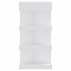 vidaXL Bar Table with Storage Rack Bar High Table Pub Table Engineered Wood - white - Additional view 6