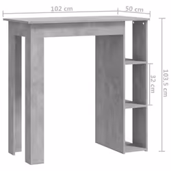 VidaXL 809462 kitchen/dining table - Additional view 7