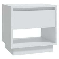 VidaXL 809512 nightstand/bedside table White