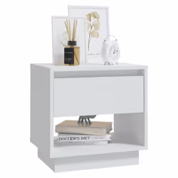 VidaXL 809512 nightstand/bedside table White