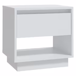 VidaXL 809513, White, Wood, 450 mm, 340 mm, 440 mm, 2 pc(s)