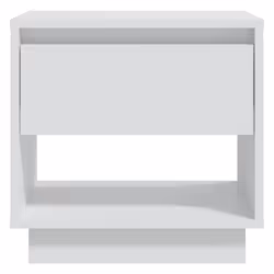 VidaXL 809513 nightstand/bedside table White - Additional view 5