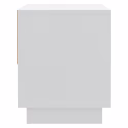 VidaXL 809513 nightstand/bedside table White - Additional view 6