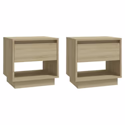 VidaXL 809519, Oak, Wood, 450 mm, 340 mm, 440 mm, 2 pc(s)