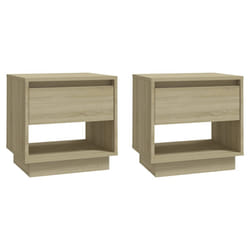 VidaXL 809519 nightstand/bedside table Oak