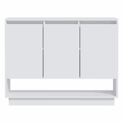 vidaXL Sideboard Chipboard Living Room Bedroom Storage Cabinet Multi Colours - white - Additional view 5