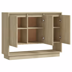vidaXL Sideboard Chipboard Living Room Bedroom Storage Cabinet Multi Colours - sonoma oak - Additional view 6