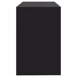 vidaXL Desk Home Office Working Writing Table Computer Desk Engineered Wood - black - Additional view 6