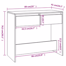 VidaXL 809566 coffee/side/end table - Additional view 8