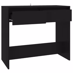 vidaXL Console Table Hallway Tea End Table Side Table for Under Mirror Steel - black - Additional view 7