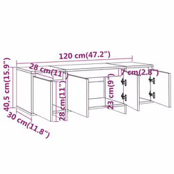VidaXL 809579 TV cabinet/entertainment centre - Additional view 8