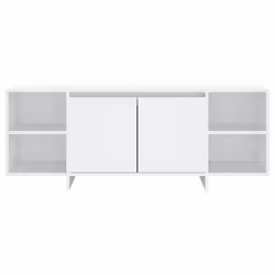 vidaXL TV Cabinet TV Stand Media TV Unit Entertainment Centre Engineered Wood - white - Additional view 4