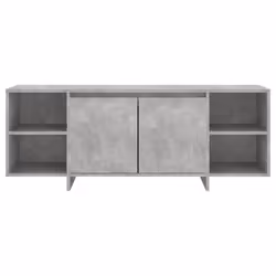 vidaXL TV Cabinet TV Stand Media TV Unit Entertainment Centre Engineered Wood - concrete grey - Additional view 4