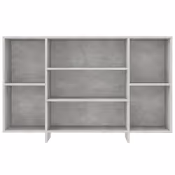 vidaXL Sideboard Chipboard Home Bedroom Side Cabinet Furniture Multi Colours - concrete grey - Additional view 5