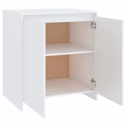 vidaXL Sideboard Storage Cupboard Cabinet Buffet Highboard Engineered Wood - white - Additional view 8