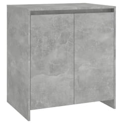 vidaXL Sideboard Storage Cupboard Cabinet Buffet Highboard Engineered Wood - concrete grey