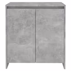 vidaXL Sideboard Storage Cupboard Cabinet Buffet Highboard Engineered Wood - concrete grey - Additional view 6
