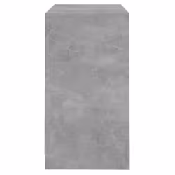 vidaXL Sideboard Storage Cupboard Cabinet Buffet Highboard Engineered Wood - concrete grey - Additional view 7