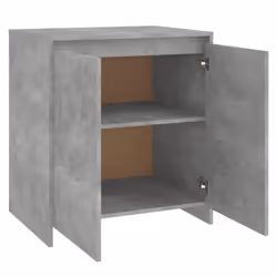 vidaXL Sideboard Storage Cupboard Cabinet Buffet Highboard Engineered Wood - concrete grey - Additional view 8