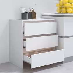vidaXL Sideboard Storage Cupboard Cabinet Buffet Highboard Engineered Wood - white - Additional view 8