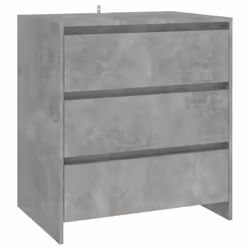 vidaXL Sideboard Storage Cupboard Cabinet Buffet Highboard Engineered Wood - concrete grey - Additional view 2