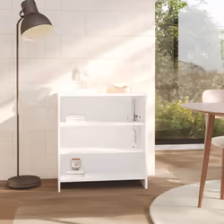 vidaXL Sideboard Chipboard Home Bedroom Furniture Side Cabinet Multi Colours - white - Additional view 3