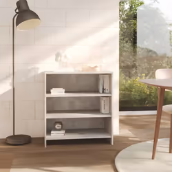 vidaXL Sideboard Chipboard Home Bedroom Furniture Side Cabinet Multi Colours - concrete grey - Additional view 4