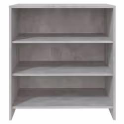 vidaXL Sideboard Chipboard Home Bedroom Furniture Side Cabinet Multi Colours - concrete grey - Additional view 5