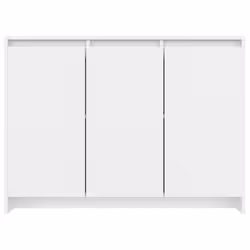 vidaXL Sideboard Storage Cupboard Cabinet Buffet Highboard Engineered Wood - white - Additional view 6
