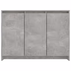 vidaXL Sideboard Storage Cupboard Cabinet Buffet Highboard Engineered Wood - concrete grey - Additional view 6