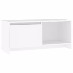 vidaXL TV Cabinet Chipboard Plasma Stereo Cabinet TV Unit Stand Multi Colours - white