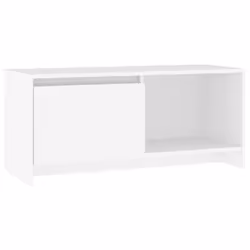 vidaXL TV Cabinet Chipboard Plasma Stereo Cabinet TV Unit Stand Multi Colours - white