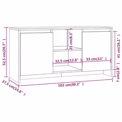 VidaXL 809791 TV cabinet/entertainment centre - Additional view 8