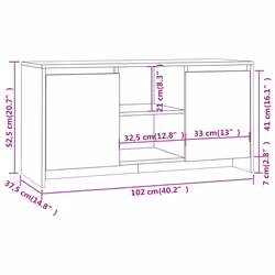 VidaXL 809794 TV cabinet/entertainment centre - Additional view 8