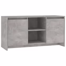 vidaXL TV Cabinet TV Stand Media TV Unit Entertainment Centre Engineered Wood - concrete grey - Additional view 3