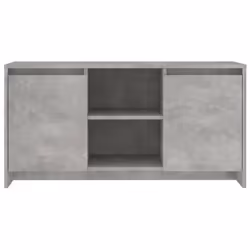 vidaXL TV Cabinet TV Stand Media TV Unit Entertainment Centre Engineered Wood - concrete grey - Additional view 4
