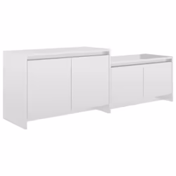 VidaXL 809815, White, Wood, Wood, 1465 mm, 350 mm, 500 mm