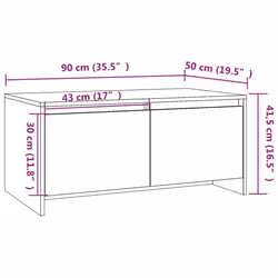 VidaXL 809818 coffee/side/end table - Additional view 7