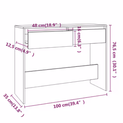 VidaXL 809840 coffee/side/end table - Additional view 8