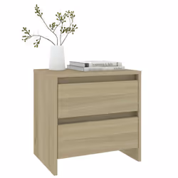 VidaXL 809851 nightstand/bedside table Oak - Additional view 6