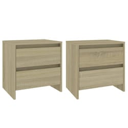 VidaXL 809852 nightstand/bedside table Oak