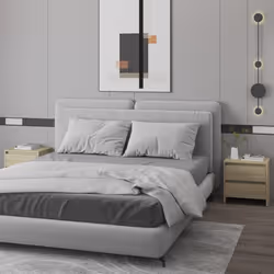 VidaXL 809852 nightstand/bedside table Oak