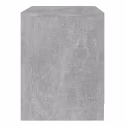vidaXL 1/2x Bedside Cabinet Chipboard Home Side End Accent Table Multi Colours - concrete grey, 1 - Additional view 5
