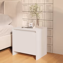 VidaXL 809863 nightstand/bedside table White - Additional view 3
